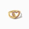 Heart Cross Pinky Ring Gold 11号 Heart Cross Pinky Ring Gold | TwO hundRED