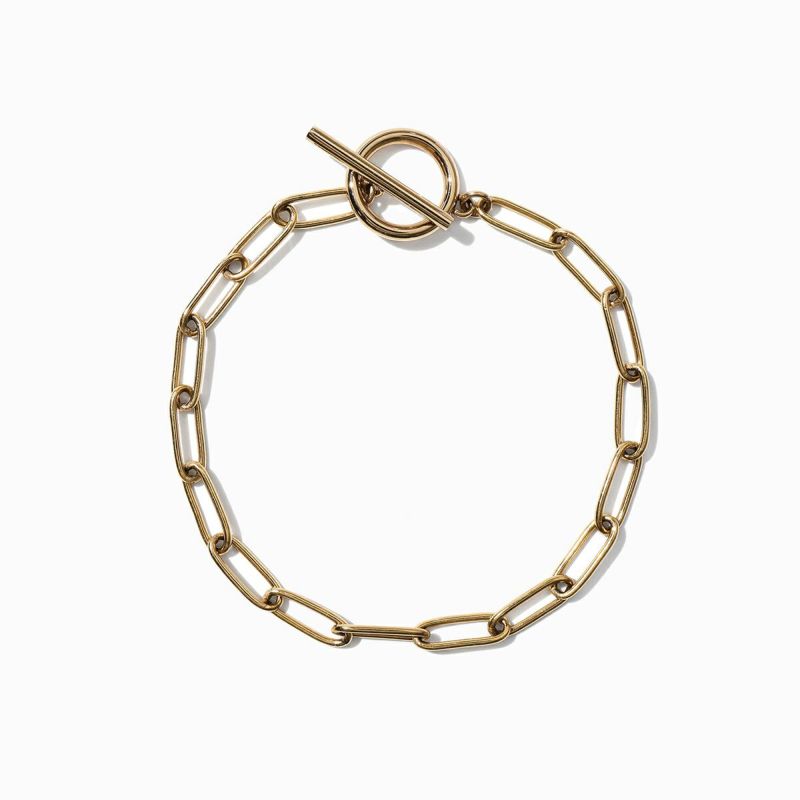 Simple Bracelet(Gold） | TwO hundRED