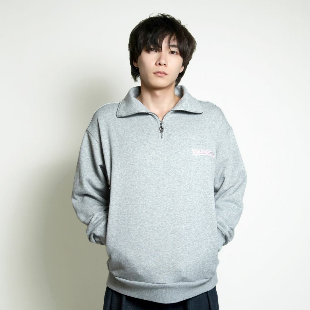 Warm Up Zip Sweat（Gray） | TwO hundRED