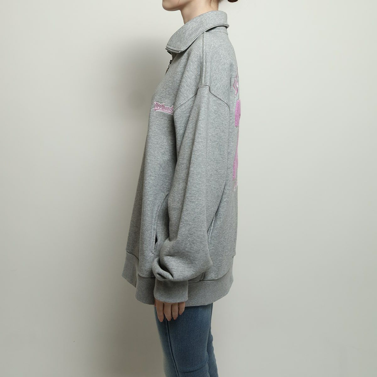 Warm Up Zip Sweat（Gray） | TwO hundRED