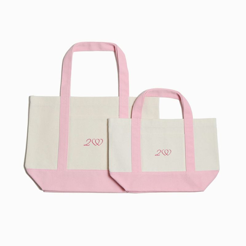先行期間限定発売》Line Up Tote Bag S size（Pink） | TwO hundRED