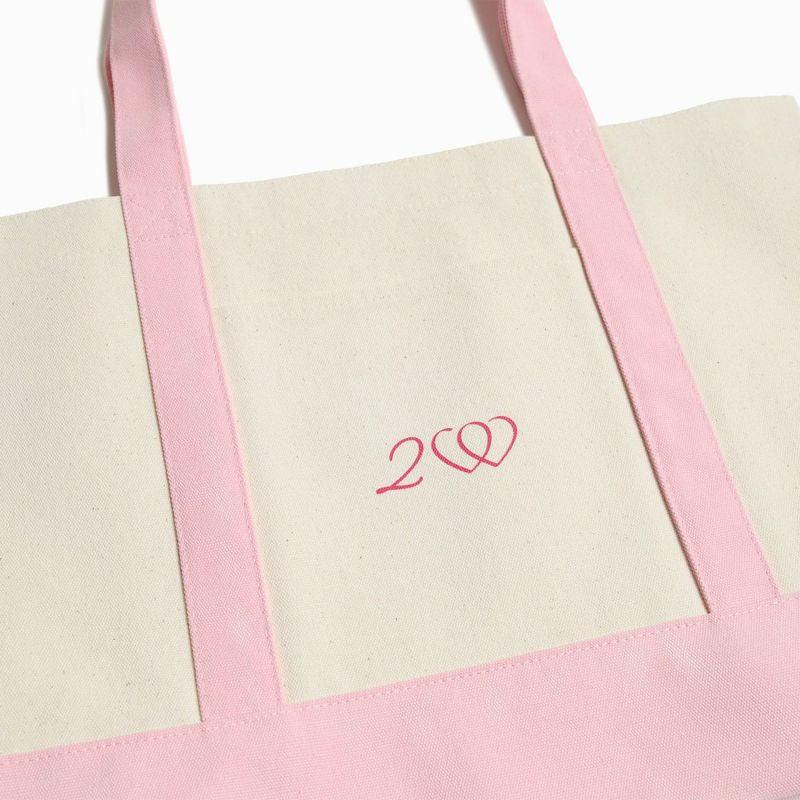 先行期間限定発売》Line Up Tote Bag M size（Pink） | TwO hundRED