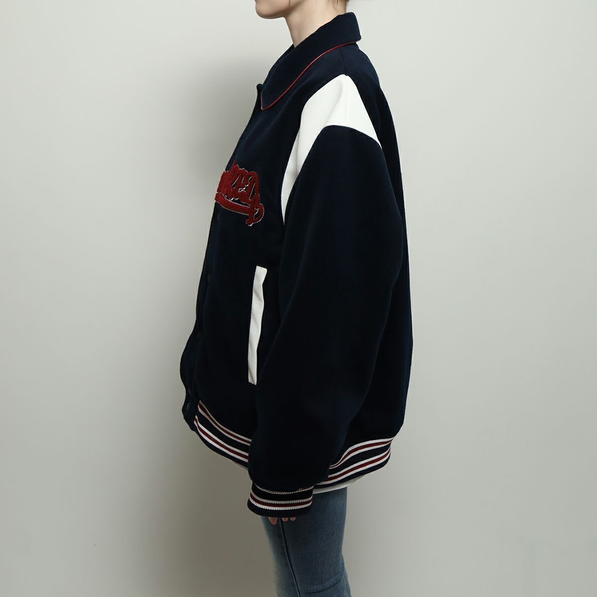 Games Bomber Jacket（Navy） | TwO hundRED